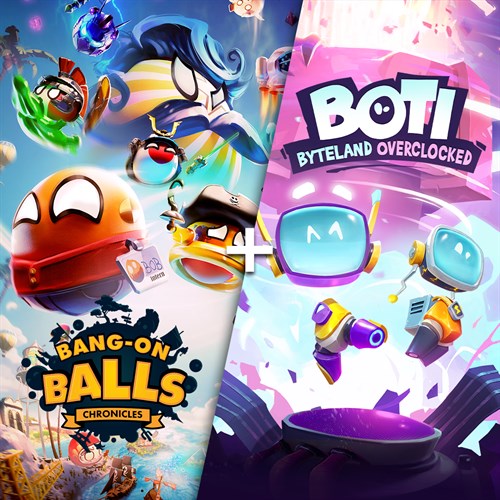 Bang-On Balls: Chronicles + Boti: Byteland Overclocked Bundle Xbox One & Series X|S (покупка на новый аккаунт) (Турция)