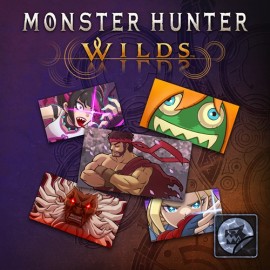 Sticker Set: Street Fighter 6 Set - Monster Hunter Wilds Xbox Series X|S (покупка на любой аккаунт / ключ) (США)
