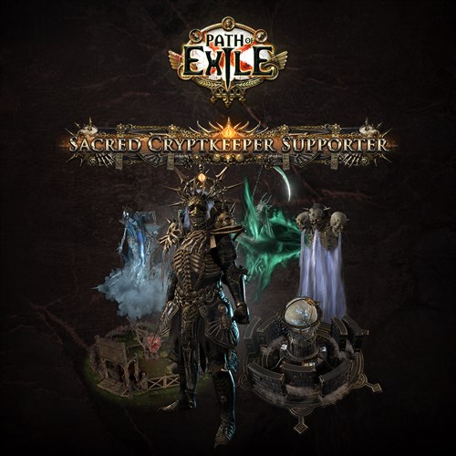 Sacred Cryptkeeper Supporter Pack - Path of Exile Xbox One & Series X|S (покупка на новый аккаунт) (Турция)