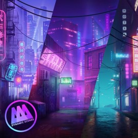 AAA Dynamic Scenes - Neon of Cyber Alleys Xbox One & Series X|S (покупка на любой аккаунт / ключ) (США)
