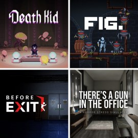 Death Kid + Before Exit : Supermarket + fig. + There's a Gun in the Office bundle Xbox One & Series X|S (покупка на любой аккаунт / ключ) (США)