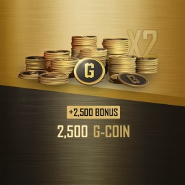 2025 Double G-Coin II (2,500 + 2,500 Bonus) - PUBG: BATTLEGROUNDS Xbox One & Series X|S (покупка на новый аккаунт) (Турция)