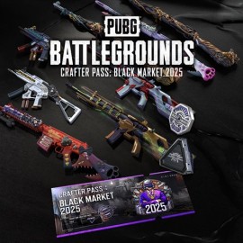 PUBG - Crafter Pass: Black Market 2025 Basic Pack - PUBG: BATTLEGROUNDS Xbox One & Series X|S (покупка на новый аккаунт) (Турция)