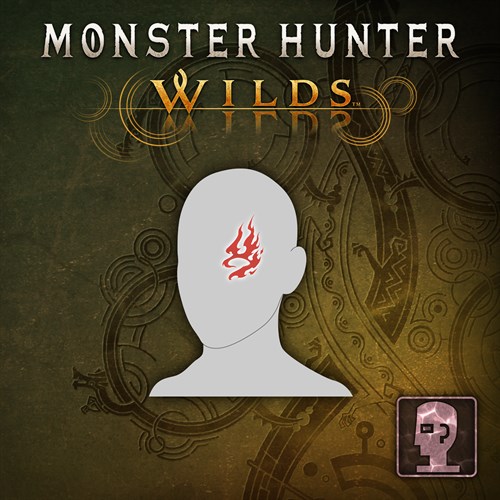 Makeup/Face Paint: Flames - Monster Hunter Wilds Xbox Series X|S (покупка на новый аккаунт) (Турция)