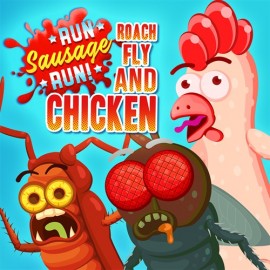 Run Sausage Run: Roach, Fly and Chicken - Run Sausage Run! Xbox One & Series X|S (покупка на новый аккаунт) (Турция)