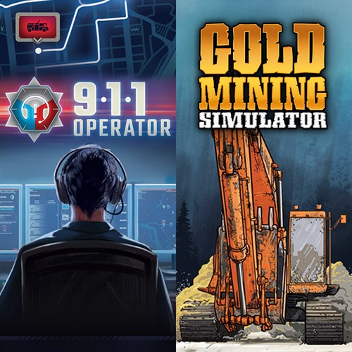 Simulator Bundle: Gold Mining Simulator and 911 Operator Xbox One & Series X|S (покупка на новый аккаунт) (Турция)