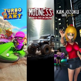 Mudness Offroad & Kanjozoku Racing & Turbo Dash Cart Bundle Xbox One & Series X|S (покупка на новый аккаунт) (Турция)