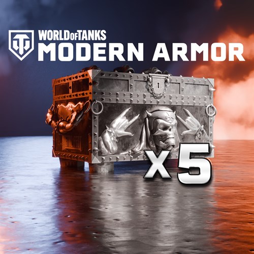 World of Tanks Modern Armor – 5 Metal Fest War Chests Xbox One & Series X|S (покупка на новый аккаунт) (Турция)