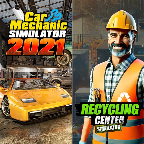 Recycling Center Simulator & Car Mechanic Simulator 2021 Xbox One & Series X|S (покупка на новый аккаунт) (Турция)
