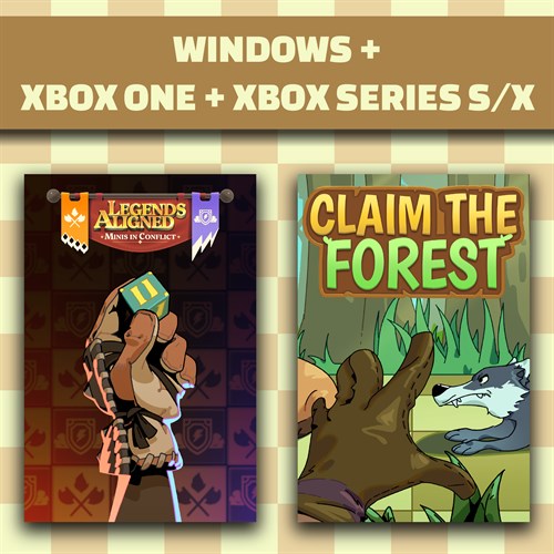 Claim the Forest / Legends Aligned: Minis in Conflict (Bundle) Xbox One & Series X|S (покупка на любой аккаунт / ключ) (США)