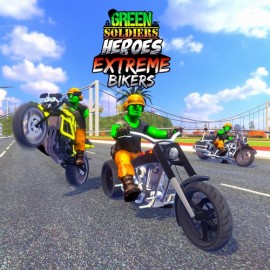 Green Soldiers Heroes: Extreme Bikers Xbox One & Series X|S (покупка на новый аккаунт) (Турция)