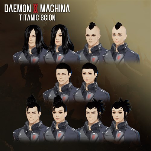 Hairstyle Set 5 - Daemon X Machina: Titanic Scion Xbox Series X|S (покупка на любой аккаунт / ключ) (США)