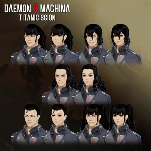 Hairstyle Set 6 - Daemon X Machina: Titanic Scion Xbox Series X|S (покупка на новый аккаунт) (Турция)
