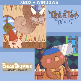 Treetop Trials / Bear Squire Honey Journey (Bundle) Xbox One & Series X|S (покупка на любой аккаунт / ключ) (США)