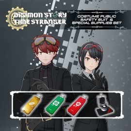 Digimon Story Time Stranger - Costume Public Safety Suit & Special Supplies Set Xbox Series X|S (покупка на любой аккаунт / ключ) (США)