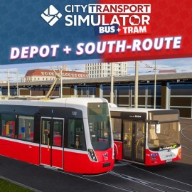 City Transport Simulator - Map DLC: Bus & Tram Depot + South-Route - City Transport Simulator: Tram Xbox Series X|S (покупка на новый аккаунт) (Турция)