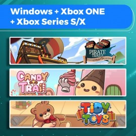Pirate Trails: Tentacles and Treasures + Candy Trail + Tidy Toys (Bundle) Xbox One & Series X|S (покупка на новый аккаунт) (Турция)