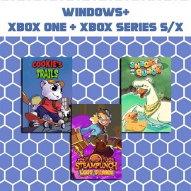 Cookie's Trails + Steampunch: Lost Tombs + Snack and Quack (Bundle) Xbox One & Series X|S (покупка на любой аккаунт / ключ) (США)