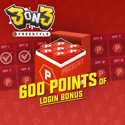 600 Points of Login Bonus - 3on3 FreeStyle Xbox One & Series X|S (покупка на новый аккаунт) (Турция)