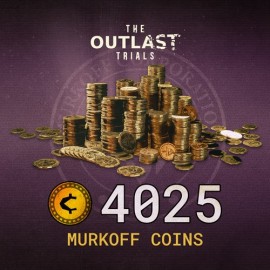 4025 Murkoff Coins - The Outlast Trials Xbox One & Series X|S (покупка на новый аккаунт) (Турция)