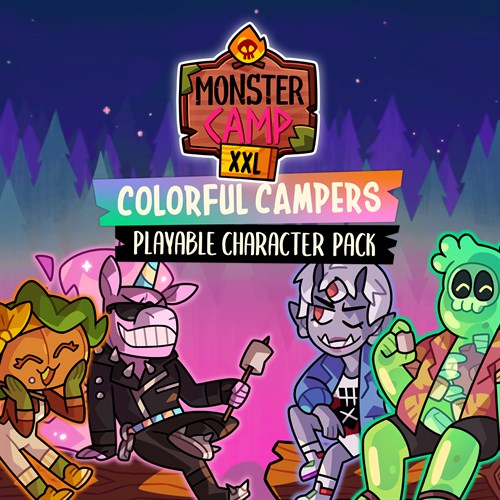 Monster Camp Character Pack - Colorful Campers - Monster Prom 2: Monster Camp XXL Xbox One & Series X|S (покупка на новый аккаунт) (Турция)