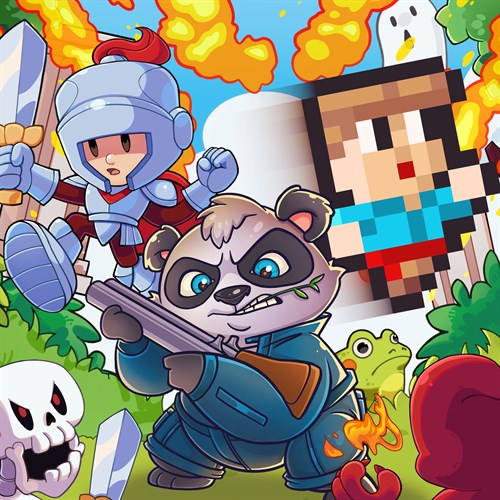 Chepurniy Games Bundle: Run & Jump Guy + Pancho's Mission + Boned Again: Survivors Xbox One & Series X|S (покупка на новый аккаунт) (Турция)