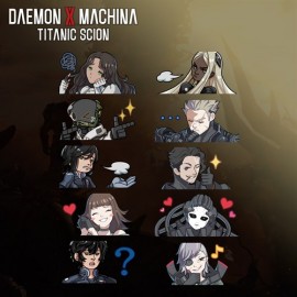 Stamp Set - Daemon X Machina: Titanic Scion Xbox Series X|S (покупка на новый аккаунт) (Турция)