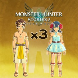Monster Hunter Stories 2: Wings of Ruin - Character Edit Ticket Three-Pack Xbox One & Series X|S (покупка на любой аккаунт / ключ) (США)
