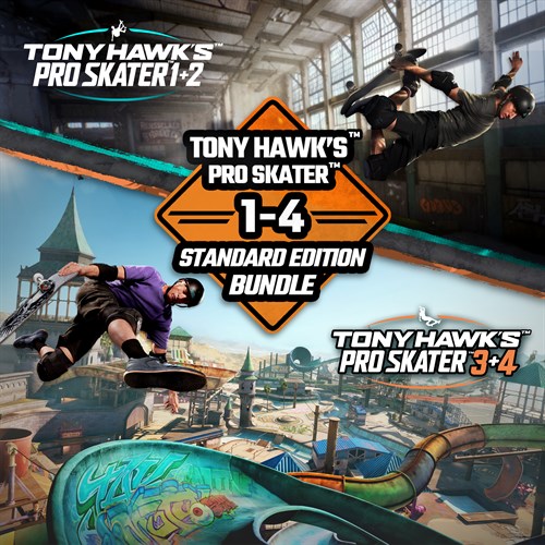 Tony Hawk's Pro Skater 1 - 4 - Standard Edition Bundle Xbox One & Series X|S (покупка на новый аккаунт) (Турция)