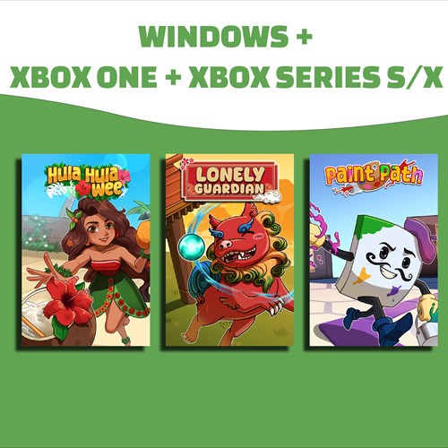 Hula Hula Wee + Lonely Guardian + Paint Path (Bundle) Xbox One & Series X|S (покупка на новый аккаунт) (Турция) Hula Hula Wee + Lonely Guardian + Paint Path (Bundle) Xbox One & Series X|S (покупка на новый аккаунт) (Турция)