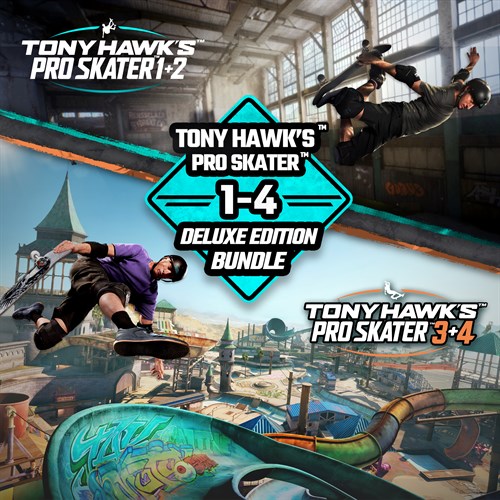 Tony Hawk's Pro Skater 1 - 4 - Deluxe Edition Bundle Xbox One & Series X|S (покупка на любой аккаунт / ключ) (США)