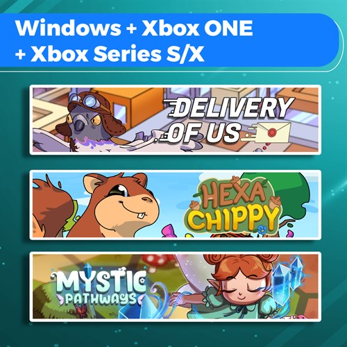 Delivery of Us + Hexa Chippy + Mystic Pathways (Bundle) Xbox One & Series X|S (покупка на любой аккаунт / ключ) (США) Delivery of Us + Hexa Chippy + Mystic Pathways (Bundle) Xbox One & Series X|S (покупка на любой аккаунт / ключ) (США)