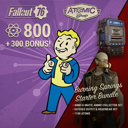 Fallout 76: Burning Springs Starter Bundle Xbox One & Series X|S (покупка на новый аккаунт) (Турция) Fallout 76: Burning Springs Starter Bundle Xbox One & Series X|S (покупка на новый аккаунт) (Турция)