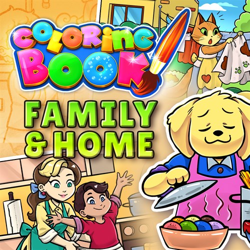 Coloring Book: Family & Home Xbox One & Series X|S (покупка на любой аккаунт / ключ) (США)