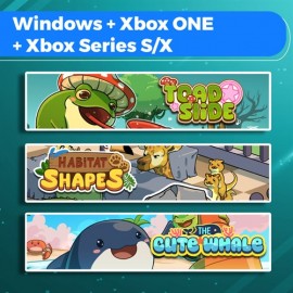 Toad Slide + Habitat Shapes + The Cute Whale (Bundle) Xbox One & Series X|S (покупка на новый аккаунт) (Турция)