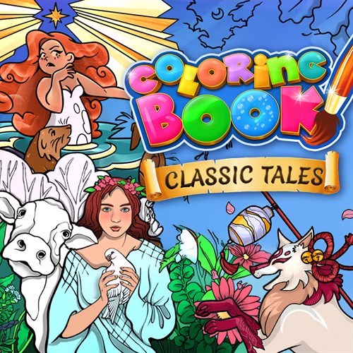 Coloring Book: Classic Tales Xbox One & Series X|S (покупка на новый аккаунт) (Турция)