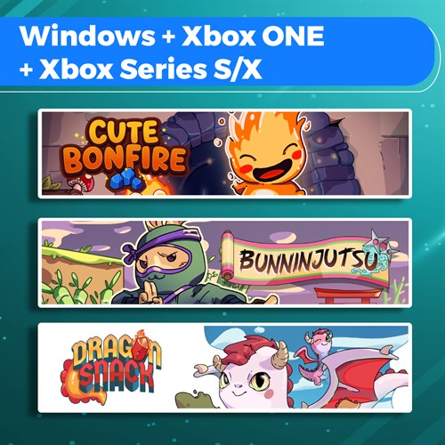 Cute Bonfire + Bunninjutsu + Dragon Snack (Bundle) Xbox One & Series X|S (покупка на новый аккаунт) (Турция) Cute Bonfire + Bunninjutsu + Dragon Snack (Bundle) Xbox One & Series X|S (покупка на новый аккаунт) (Турция)