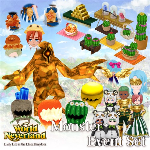 Monster Event Set - WorldNeverland - Elnea Kingdom Xbox Series X|S (покупка на новый аккаунт) (Турция)