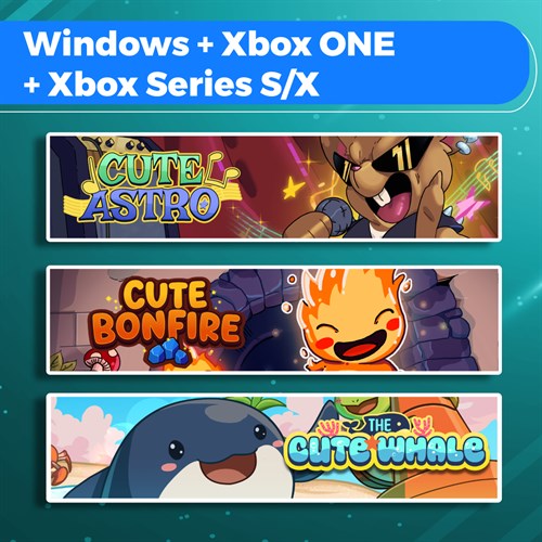 Cute Astro + Cute Bonfire + The Cute Whale (Bundle) Xbox One & Series X|S (покупка на любой аккаунт / ключ) (США)
