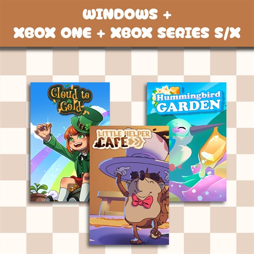 Hummingbird Garden + Cloud to Gold + Little Helper Café (Bundle) Xbox One & Series X|S (покупка на любой аккаунт / ключ) (США)
