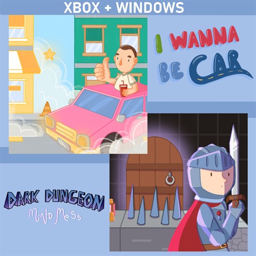 I Wanna Be Car / Dark Dungeon Mind Mess (Bundle) Xbox One & Series X|S (покупка на любой аккаунт / ключ) (США)