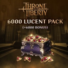 6,000 Lucent Pack (+6,000 Bonus) - Throne and Liberty Xbox Series X|S (покупка на новый аккаунт) (Турция)