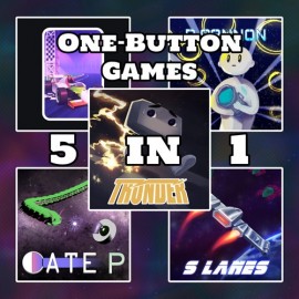 One Button Games 5-in-1 (Xbox Series) (покупка на новый аккаунт) (Турция)