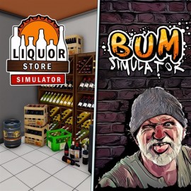 Liquor Store Simulator & Bum Simulator Xbox One & Series X|S (покупка на новый аккаунт) (Турция)