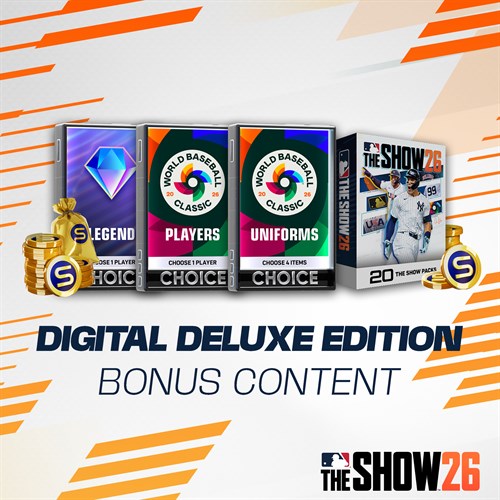 MLB The Show 26 Digital Deluxe Bonus Content Xbox Series X|S (покупка на новый аккаунт) (Турция)