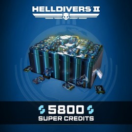 HELLDIVERS 2: 5800 Super Credits Xbox Series X|S (покупка на новый аккаунт) (Турция)