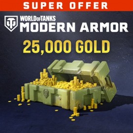 World of Tanks Modern Armor - 25,000 Gold Xbox One & Series X|S (покупка на любой аккаунт) (США)