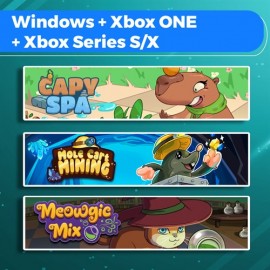 Capy Spa + Mole Cart Mining + Meowgic Mix (Bundle) Xbox One & Series X|S (покупка на любой аккаунт / ключ) (США)