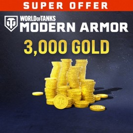 World of Tanks Modern Armor - 3,000 Gold Xbox One & Series X|S (покупка на любой аккаунт) (США)