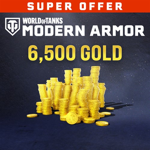 World of Tanks Modern Armor – 6,500 Gold Xbox One & Series X|S (покупка на любой аккаунт) (США)